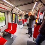 Neue Stadtbahn in Dortmund.