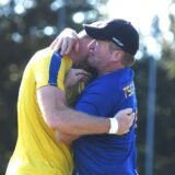 Fußball, Krombacher Kreispokal Finale 8. Mai 2024, Hermann-Grefer-Sportpark. SV Dorsten-Hardt – SV Vestia Disteln 3:5 nach Elfmeterschießen (1:1 nach 90 Minuten).