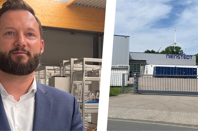 Geschäftsführer Jan Groneberg stellte das Unternehmen Nienstedt vor.