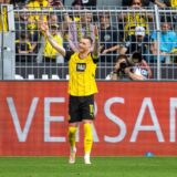 Marco Reus bejubelt seinen Treffer zum 2:0.