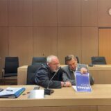 Der frühere stellvertretende Bürgermeister von Lünen, Daniel Wolski (rechts), und sein Verteidiger Edgar Fiebig (links) kurz vor dem Beginn der Urteilsberatung am 14. Mai.