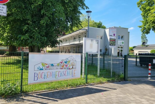 Außenaufnahme von der Böckenheckschule in Datteln.