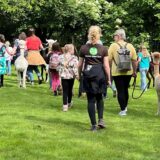Picknick mit Alpakas: Pflegefamilien aus Castrop-Rauxel trafen sich beim Sommerfest.