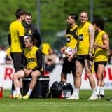 Die BVB-Spieler im Training