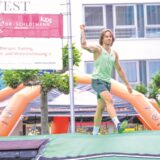 42. Marktplatzspringen in Recklinghausen. Herrenwettbewerb: Sieger Valters Kreiss