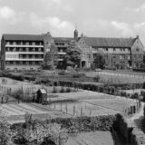 Alte Ansicht vom Sixtus-Hospital in Haltern