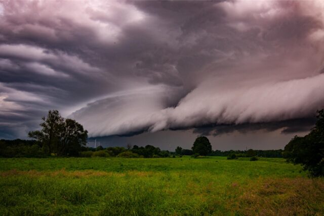 wetter gewitter haltern böenfront natur
