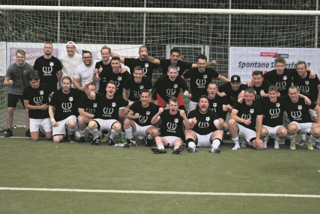 Vize-Meister der Kreisliga C4 und somit Aufsteiger: die Fußballer von Borussia Ahsen II.