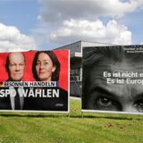 Wahlplakate zur Europawahl