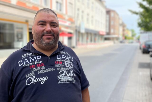 Adil Tamouh, Vereinsvorsitzender des „Unser Habinghorst e.V.“.