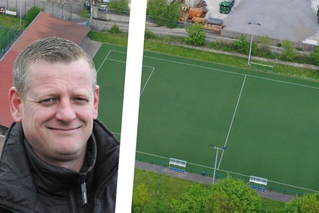 Das Vereinsgelände der Spvg Schwerin erhält immer wieder ungebetenen Besuch. Nun soll der Gitterzaun verstärkt werden. Das berichtet Jugendleiter Christoph Schaumberg.