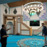 Vor der Eröffnung der neuen Gemeinderäumlichkeiten in Habinghorst konnten einige Besucher des Spaziergangs über die Lange Straße am 23. Mai schon mal einen Blick in die Ayasofya-Moschee werfen.