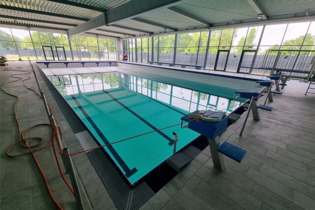 Ein Schwimmbad in Datteln