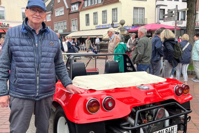 Oldtimer auf dem Markt