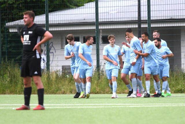 Fußball, Kreisliga-A-Relegation 2. Juni 2024, Sportplatz SV Vestia Disteln, SSC Recklinghausen – SSV Rhade 3:0.