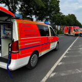 Notarzt und Rettungsdienst eilten am späten Donnerstagnachmittag zu einem Unfall in Dorsten.