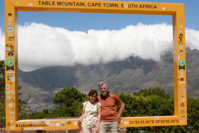 Katharina und Willi Overkott am Tafelberg