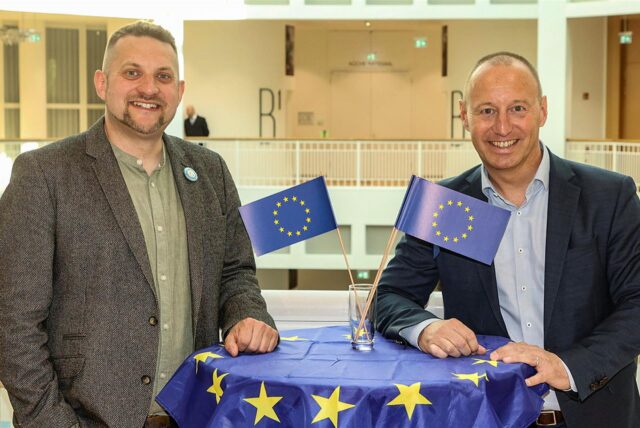 Unser Bild zeigt die Mitglieder des Europäischen Parlaments im Plenarsaal in Brüssel.
