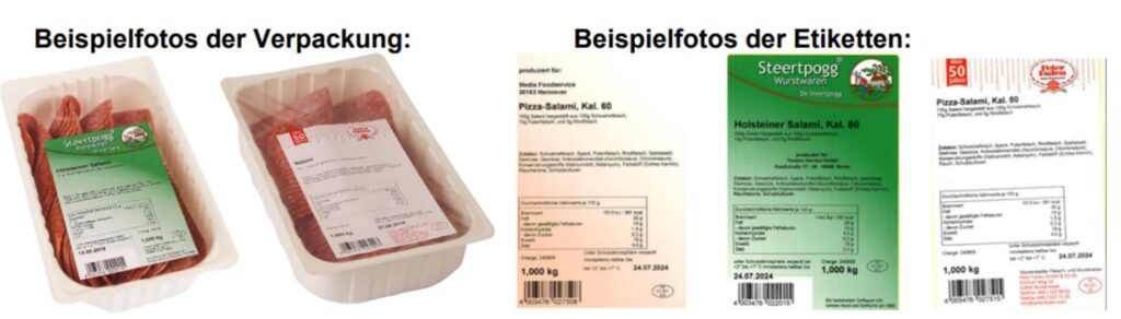 Salami des Herstellers 