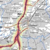 Die B 58, die L 551, die L 652 und der Bossendorfer Damm zählen zu den besonders lärmbelasteten Hauptverkehrsstraßen in Haltern, wie die Lärmkarte des Lanuv zeigt.