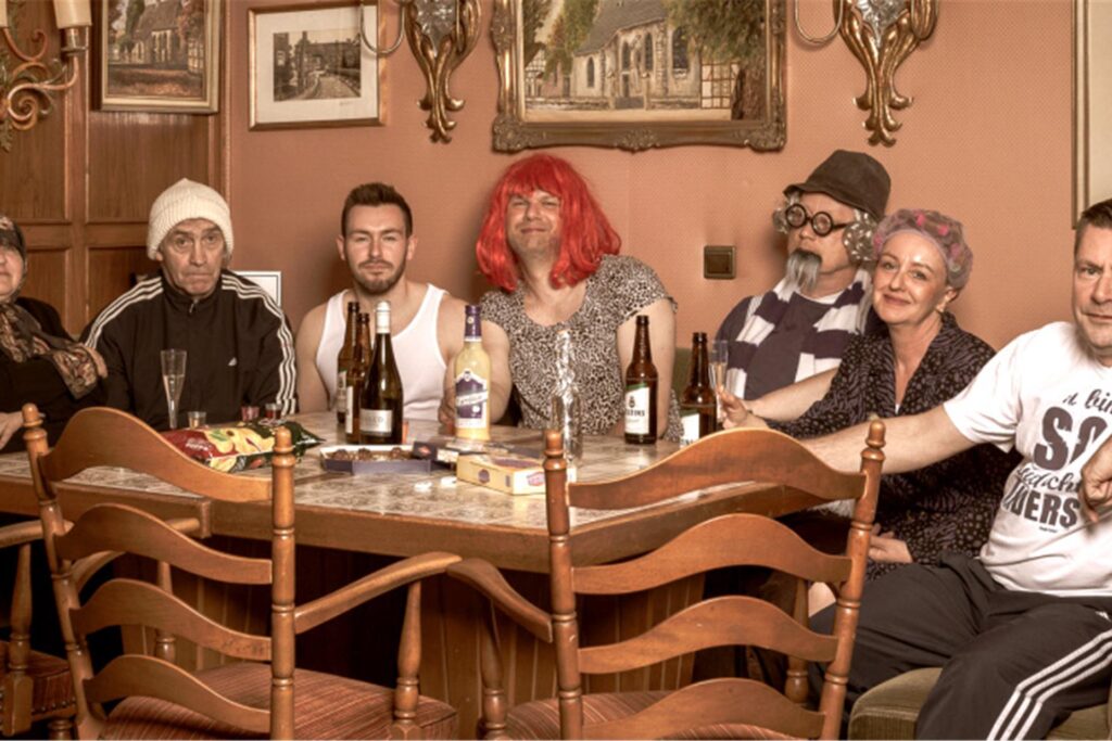 Die Mitglieder der Hertener Comedy-Gruppe Die Mitglieder der Hertener Comedy-Gruppe