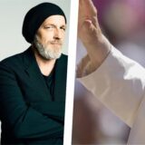 Eine Fotomontage zeigt Torsten Sträter und Papst Franziskus.