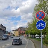 Sechs Wochen lang war der Mehrzweckstreifen auf dem Schüttenwall den Radlern vorbehalten.