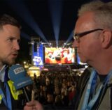 Polizei-Pressesprecher Sebastian Held im Interview mit unserem Reporter Oliver Volmerich