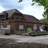 Ausgebranntes Restaurant