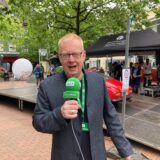 WZ-Redakteur Markus Geling berichtete live von der Oldtimer-Rallye in Waltrop.