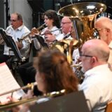 Die Blasmusik Wulfen hatte Besuch von der „Musique Municipale de Dormans“ aus der französischen Partnerstadt.