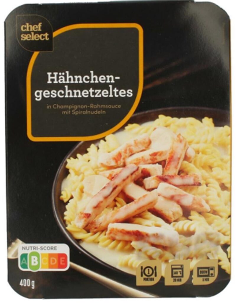 Eine Packung des Hähnchengeschnetzelten von Lidl, für das es eine Rückrufaktion gibt. Eine Packung des Hähnchengeschnetzelten von Lidl, für das es eine Rückrufaktion gibt.