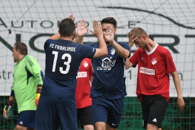 Die Frohlinder Reserve startet früh in die Saisonvorbereitung und bestreitet noch im Juni das erste Testspiel.