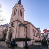 Die Gustav-Adolf-Kirche an der Herner Straße in Recklinghausen