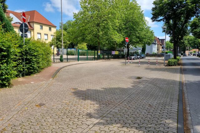 Die Stadt möchte die Umfahrung vor der Lohschule wieder schließen.