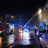 Eineinhalb Stunden waren die Einsatzkräfte in der Neujahrsnacht auf der Hertener Straße im Einsatz.