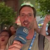 Die türkischen Fans feierten am Borsigplatz bis in die Nacht den Sieg ihrer Mannschaft.