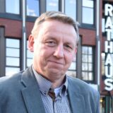 Halterns Kämmerer vor dem Rathaus