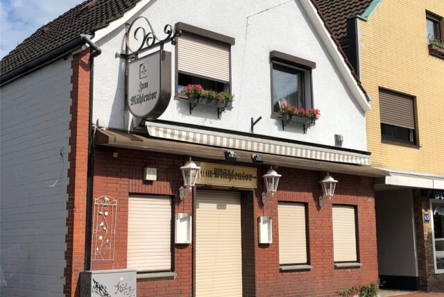 Die kleine Kneipe „Zum Mühlentor“ an der Mühlenstraße hat den Zapfhahn zugedreht.