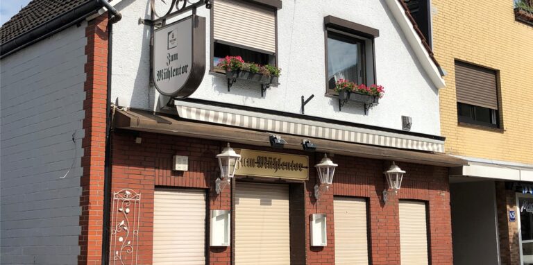 Die kleine Kneipe „Zum Mühlentor“ an der Mühlenstraße hat den Zapfhahn zugedreht.