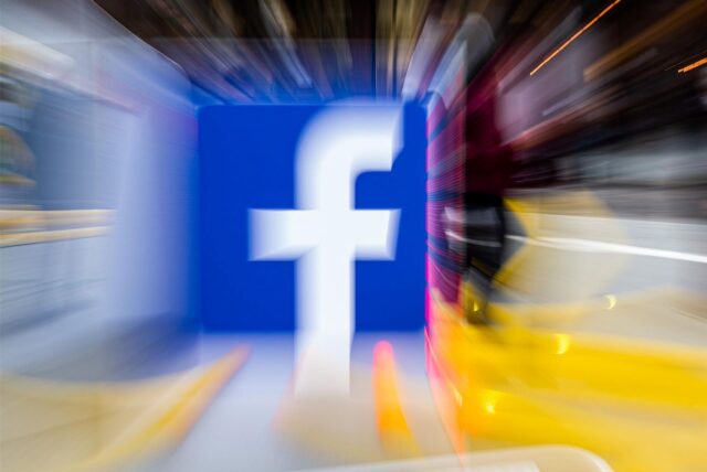 Das Facebook-Logo.