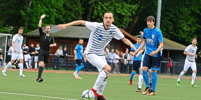 In der Bezirksliga kaum zu stoppen: Yannick Goecke könnte seine Treffer in Zukunft in der Kreisliga A für den SC Marl-Hamm bejubeln.