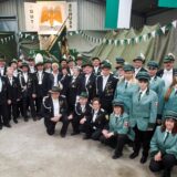 Schützen des BSV Obercastrop in der Halle auf Hof Kirchhelle.