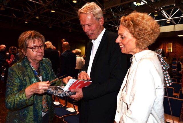 Sylvia Löhrmann mit Ulrich und Birgit Wessel