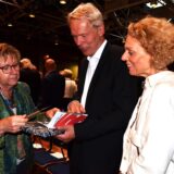 Sylvia Löhrmann mit Ulrich und Birgit Wessel