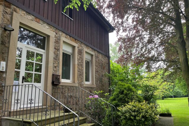 Ansicht vom alten Pfarrhaus Lippramsdorf