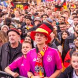Auch im Westfalenpark fieberten die Fans mit der deutschen Mannschaft.