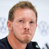 Julian Nagelsmann kämpft mit den Tränen.