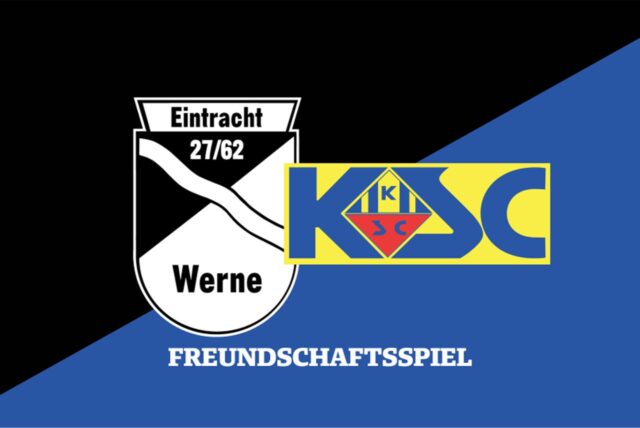 Logos von Eintracht Werne und Kamener SC
