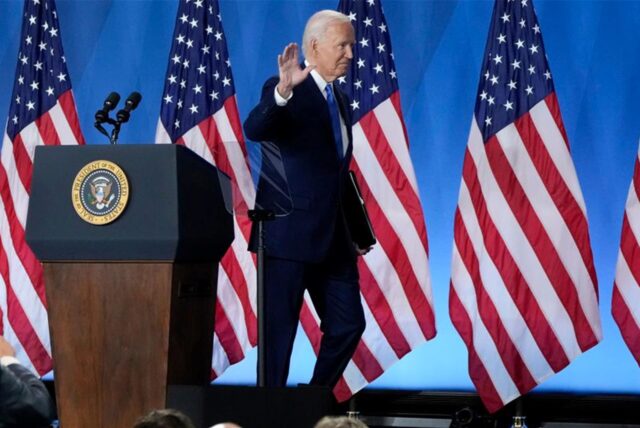 Biden stand beim Nato-Gipfel in Washington unter ständiger Beobachtung